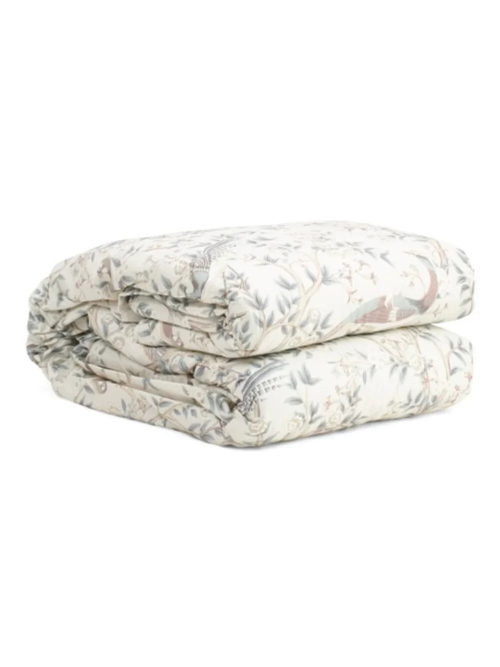 MAGASCHONI Cotton Sateen Reversible Peacock Comforter Set